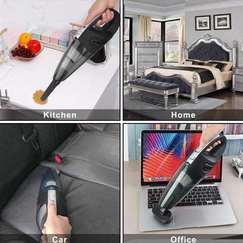 URAQT Handheld Lightweight Wet Dry Vacuum Cleaner Cordless, 120W