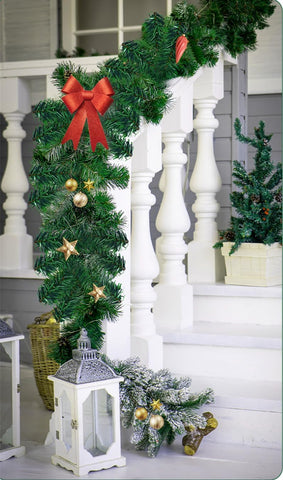 Christmas Garland with Lights 10M 200 LED Decoration