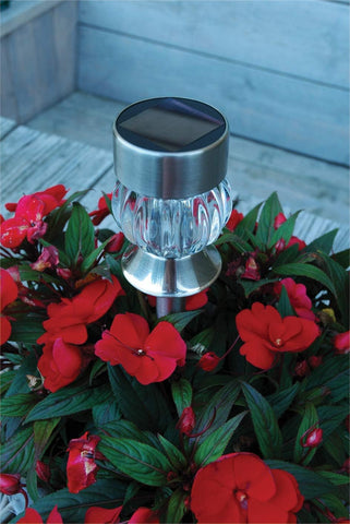 Luxform Lighting Tuscanny Solar LED White or RGB Garden Spike Light