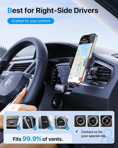 Andobil 2025 Hawksbill Clip Car Phone Holder