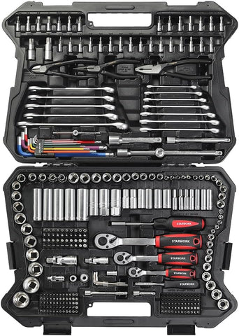 STARWORK 314-Piece Metric Mechanics Tool Set
