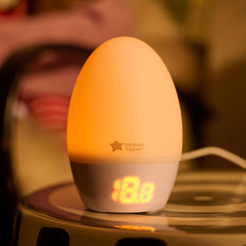 GroEgg2 Digital Colour Changing Room Thermometer and Night Light, USB Powered