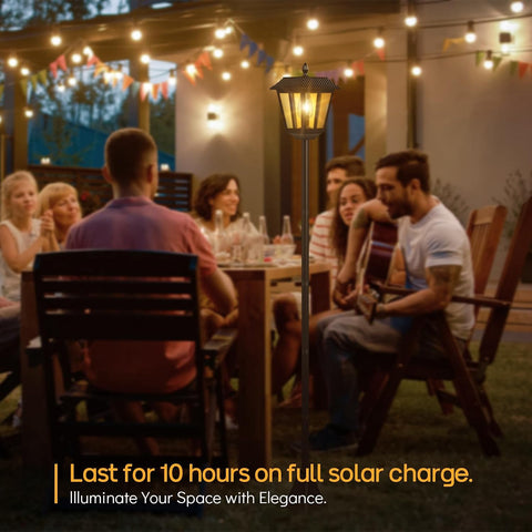 1.8m Solar Lamp Post Outdoor Solar Garden Lights