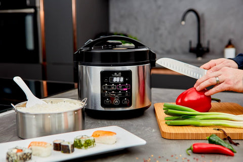 Yum Asia Kumo YumCarb Rice Cooker 1L – Stainless Steel – UK