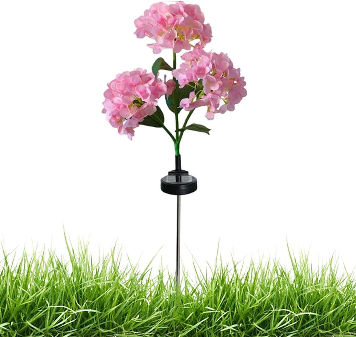 Hydrangea Solar Lights Hydrangea Waterproof Pathway Lighting