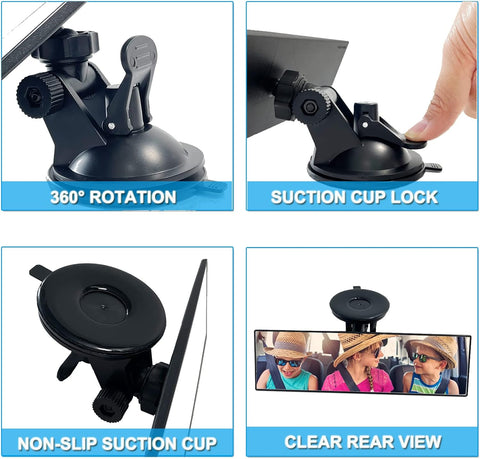 KITBEST Rear View Mirror for Driving Test & Instructor Use