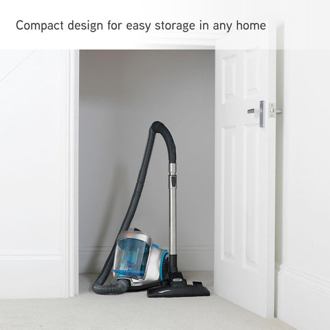 Vax Pick Up Pet Cylinder Vacuum Cleaner – 2.5L Bagless, Compact Lightweight Corded Vac with Turbo Tool for Pet Hair