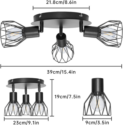 High-Quality Metal Spotlight Ceiling Light for Stylish Homes


