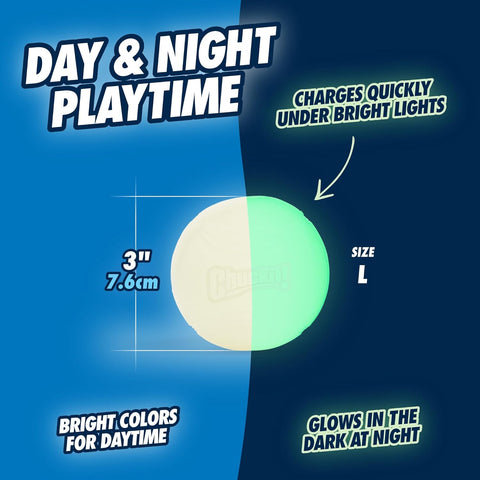 Chuckit! Glow in the Dark Dog Ball - Large