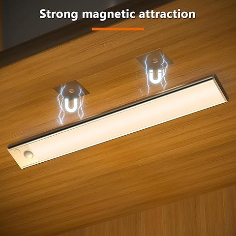 2 Pack Rechargeable LED Cabinet Light - Motion Sensor Ultra-Thin Under Cabinet Lighting