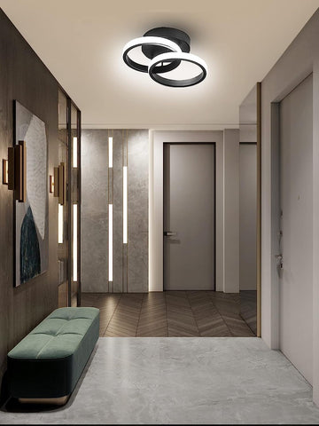 Modern LED Lamp Ceiling Light installed in a contemporary living room – UK


