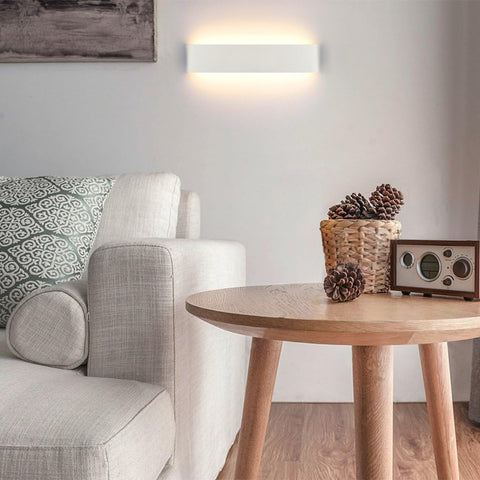 16W LED Wall Lights 40cm Up Down Warm White 2 Pack