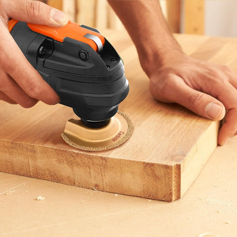 300W Oscillating Multi Tool Kit with 24pcs Accessories – 6 Speed Corded Electric Cutting, Sanding & Polishing Tool UK