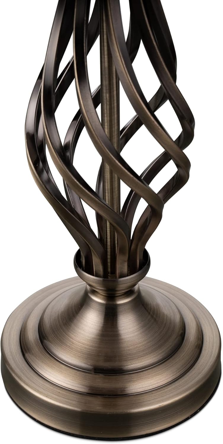 Lighting Supermarket Kingswood Barley Twist Traditional Table Lamp