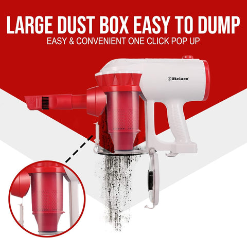 Belaco 3 in 1 Corded Upright Vacuum Cleaner