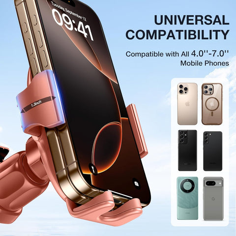 Miracase 2nd Generation Car Phone Holder – Universal Air Vent Mount with 360° Rotation for iPhone and Samsung Smartphones