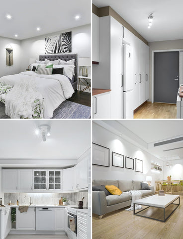 GU10 LED Bulbs Cool White 6500K 4.5W 50W Equivalent