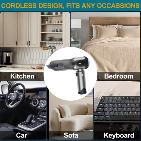 Handheld Cordless Car Vacuum Cleaner 23000Pa