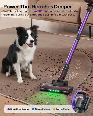 AlloyMove 450W Cordless Stick Vacuum Cleaner