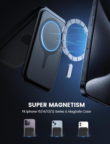 Lamicall MagSafe Phone Card Holder Wallet Stand