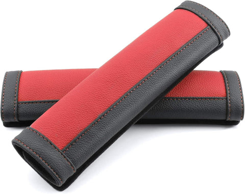 COFIT Car Seat Belt Pads - Microfiber Leather Shoulder Strap Protectors (2 Pack)