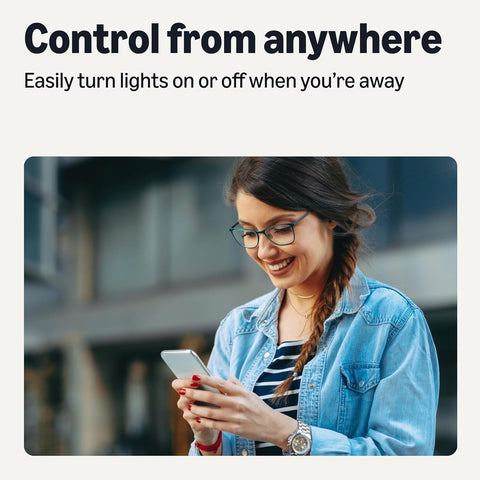 Amazon Basics A60 Smart Filament LED Bulb, Tunable White, 2.4 GHz Wi-Fi, Works with Alexa Only, 1-Pack [Energy Class E]