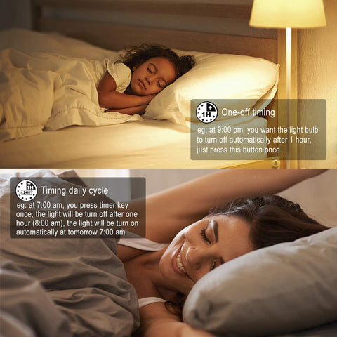 Colour Changing B22 RGBW LED Light Bulb 10W with Remote 2 Pack