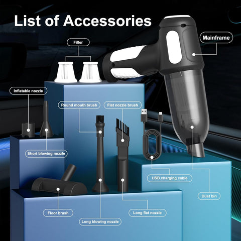 Handheld Cordless Vacuum Cleaner 7000Pa