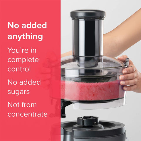 800W Centrifugal Juicer – 8 Piece Set with 1.5L Pulp Basin & 800ml Pitcher – 2 Speeds, 3" Wide Chute, No-Drip Spout, Dishwasher Safe