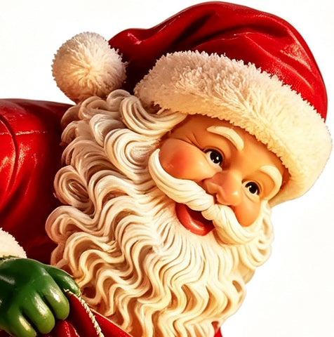 Santa Claus Ground Lights Flowing LED String Outdoor Decoration