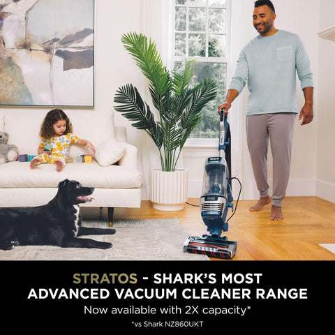 Shark Stratos XL Corded Upright Vacuum Cleaner Navy Blue 800W