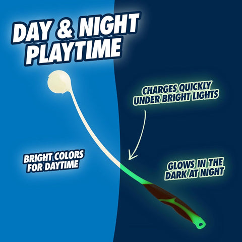 Chuckit! Pro Max Glow 25M Hands Free Dog Ball Launcher