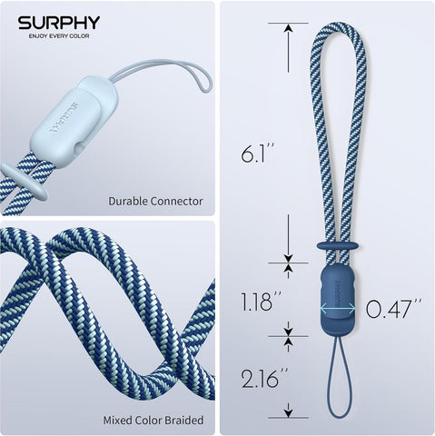 Phone Wrist Strap Lanyard Adjustable 2 Pack