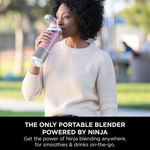 Blast Portable Blender 530ml – Rechargeable Cordless Mini Blender with Leakproof Lid, Sip Spout, Ice & Fruit Smoothies – White