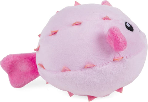 Petface Planet Pippa Puffa Fish Plush Dog Toy