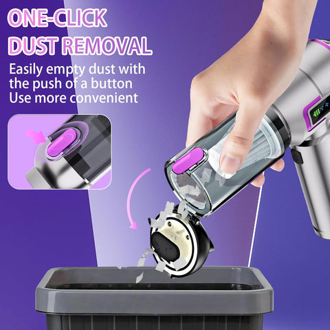 Lyiazsoy Cordless Car Vacuum Cleaner 22000PA