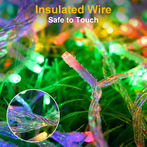 FFZZKJ 3m 30 LED Multicoloured Battery Operated Fairy Lights with Timer – IP65 Waterproof Outdoor & Indoor String Lights for Christmas, Halloween, Weddings & Parties