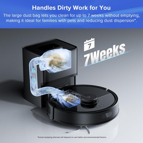 Roborock Q7 L5+ Self-Emptying Robot Vacuum Cleaner