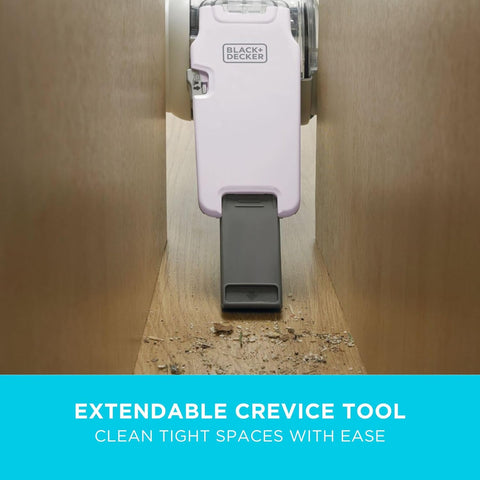 BLACK+DECKER Dustbuster Pivot 18V Cordless Handheld Vacuum Cleaner – Dark Titanium