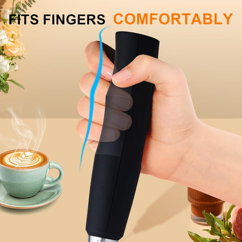 Rechargeable Milk Frother Handheld 3 Speed Electric Drink Mixer Wand