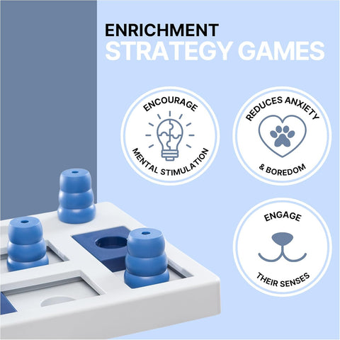 Trixie 32022 Chess, 40x 27 cm, multicolored (blue / white)