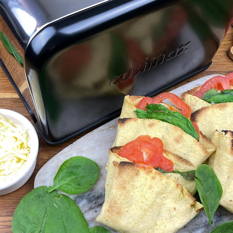 4 Slice Stainless Steel Toaster | Extra-Wide Slots, 6 Browning Levels, Defrost, Reheat & Cancel Functions, Removable Crumb Tray