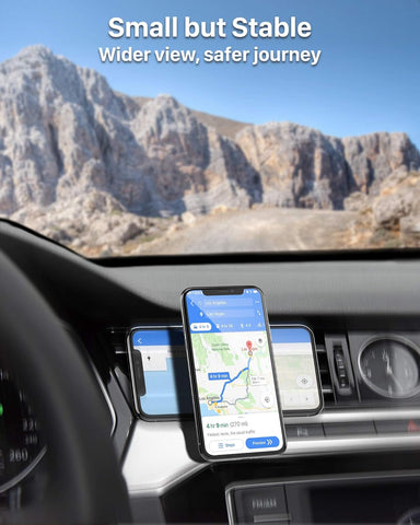YOSH Magnetic Car Phone Holder Air Vent Mount Grey