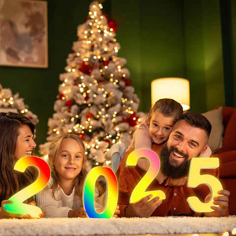 LED Number Light RGB Color Changing Digit 2 USB Powered