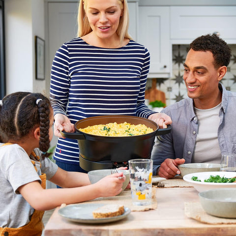Good-to-Go 6.5L Electric Multicooker – 8 Functions: Sear, Slow Cook, Steam, Boil, Roast & Keep Warm, 750W, Dishwasher Safe