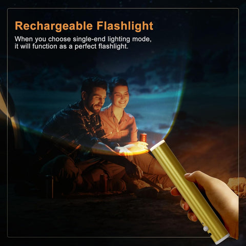 Rechargeable LED Wall Lights Set of 2 with Motion Sensor Remote