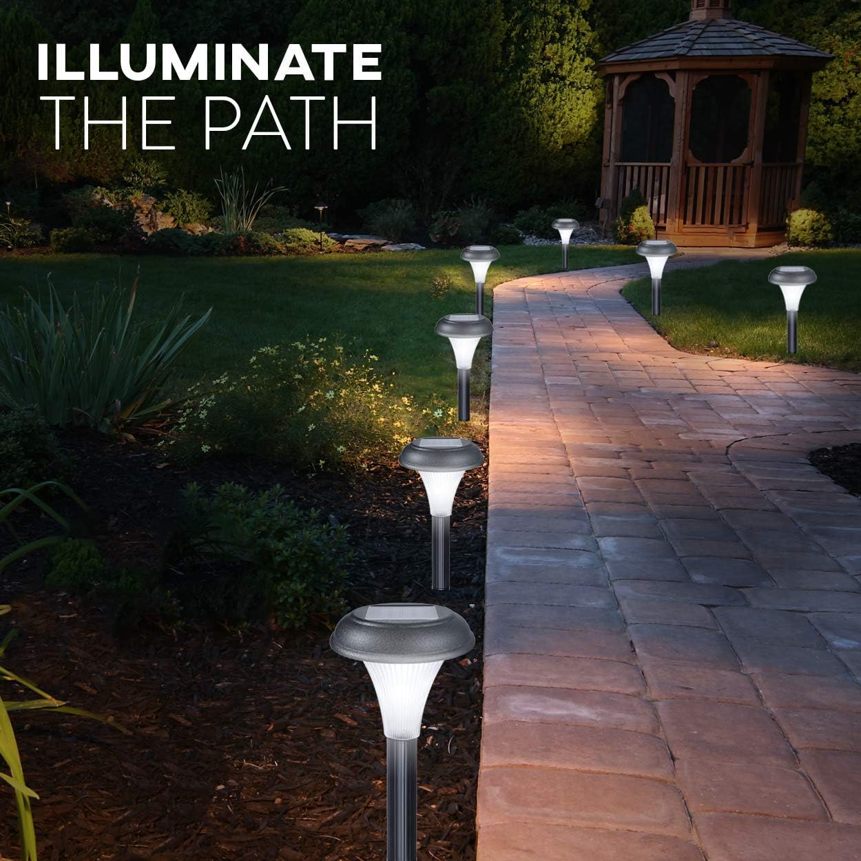 Buy LED Solar Powered Stake Lights In UK - Shop Now!