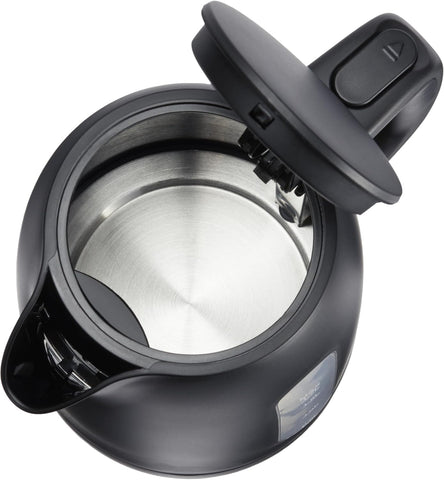 Basics Electric Kettle 1.7L – 3000W Fast Boil, BPA-Free, 360° Swivel Base, Auto Shut-Off, Removable Filter – Matte Black