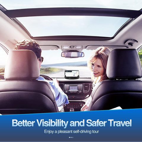 Cinati Black 360° Rotatable Silicone Car Phone Holder Mount