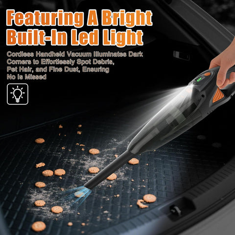 Cordless Handheld Vacuum Cleaner 25000Pa